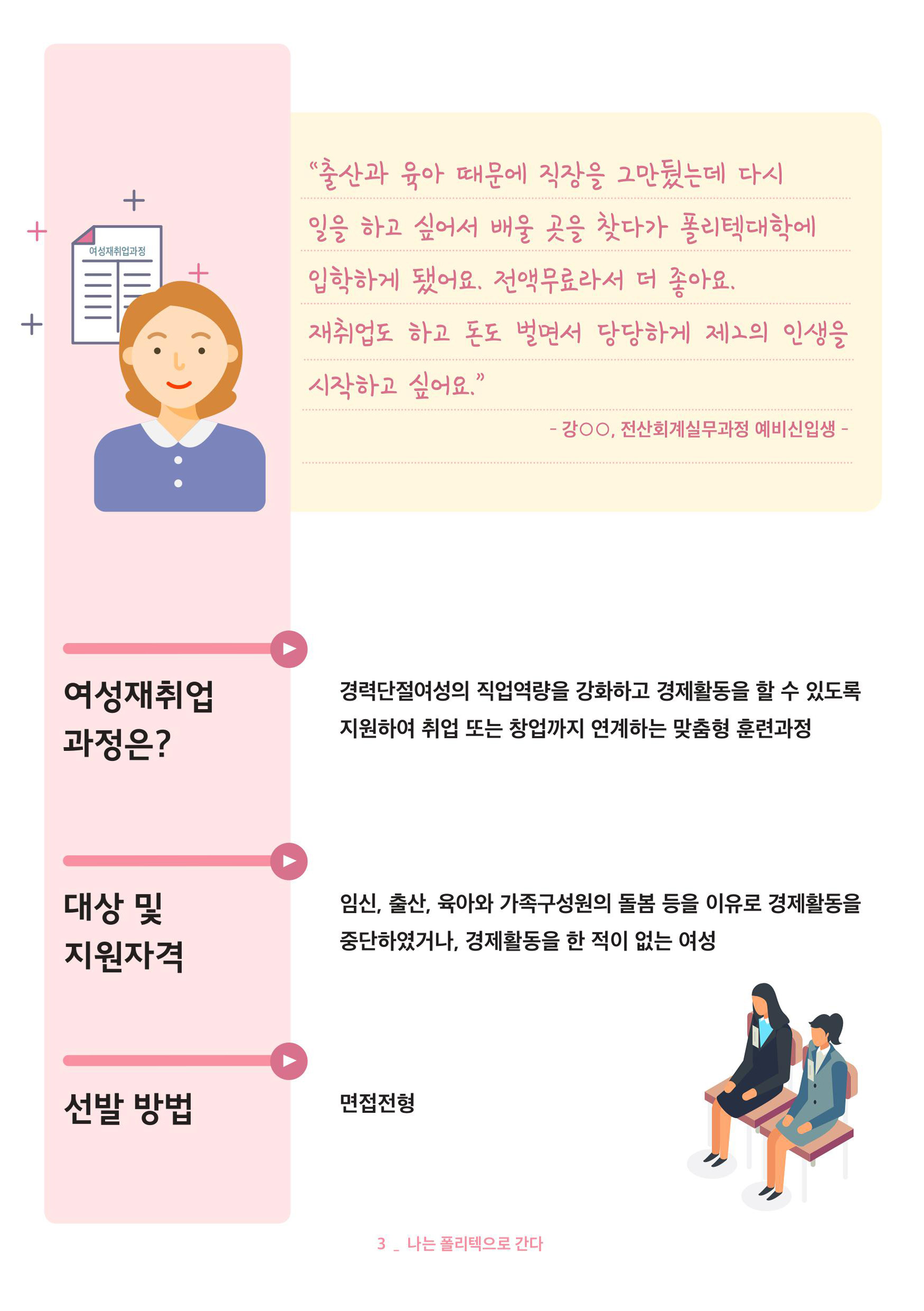 경력단절여성훈련 안내2
